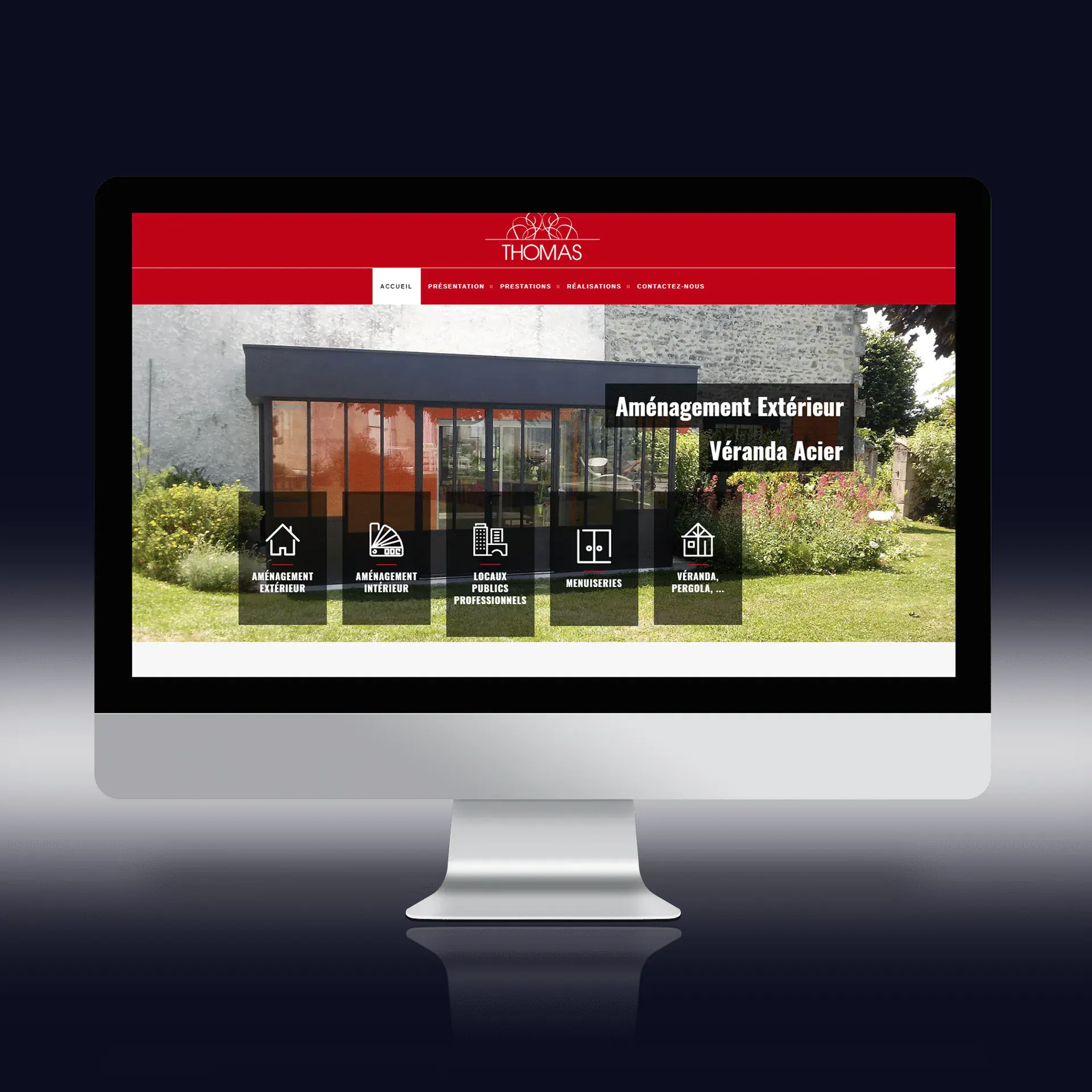 Réalisation du site internet