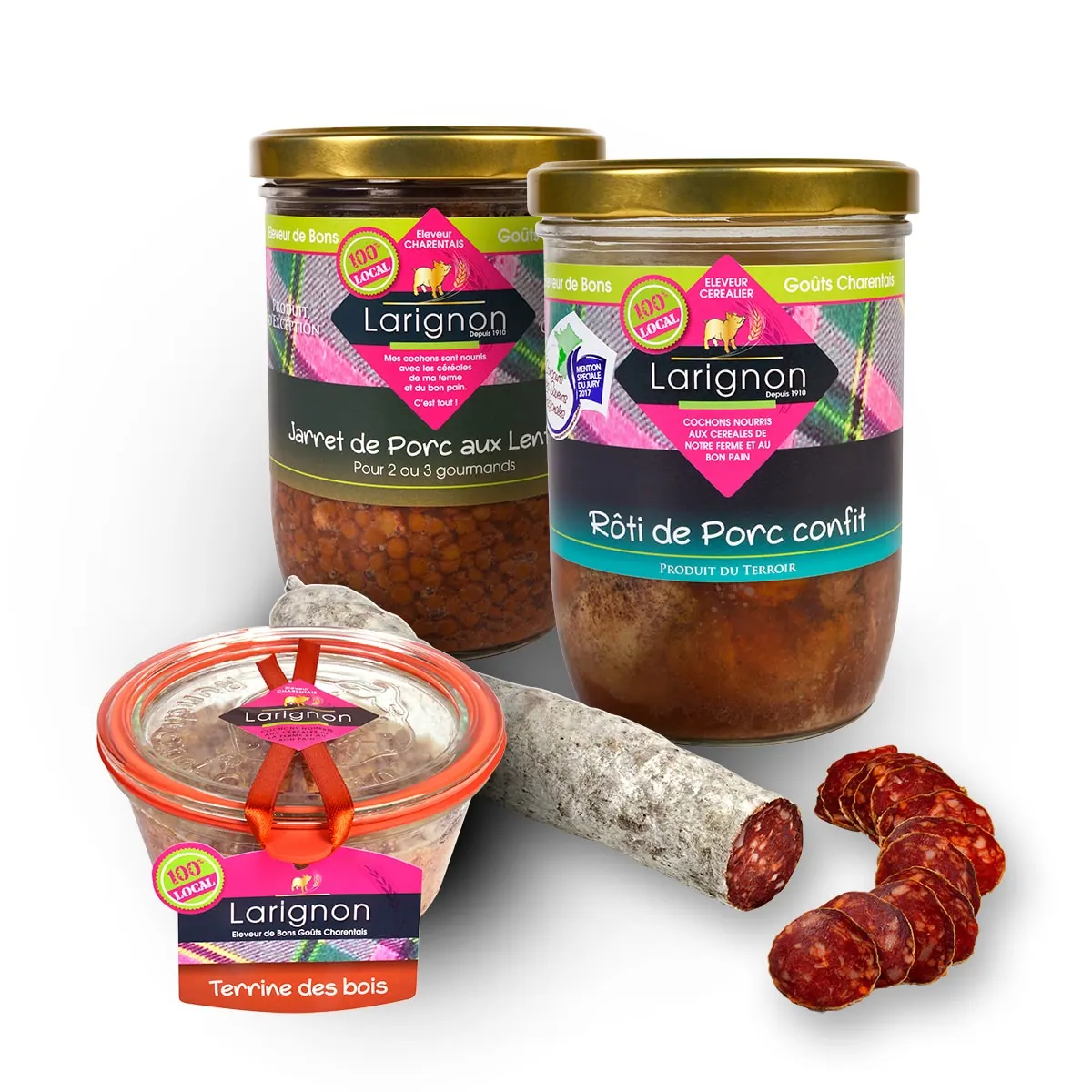 Pack 2 Plats cuisines 1 verrine 1 Chorizo offert