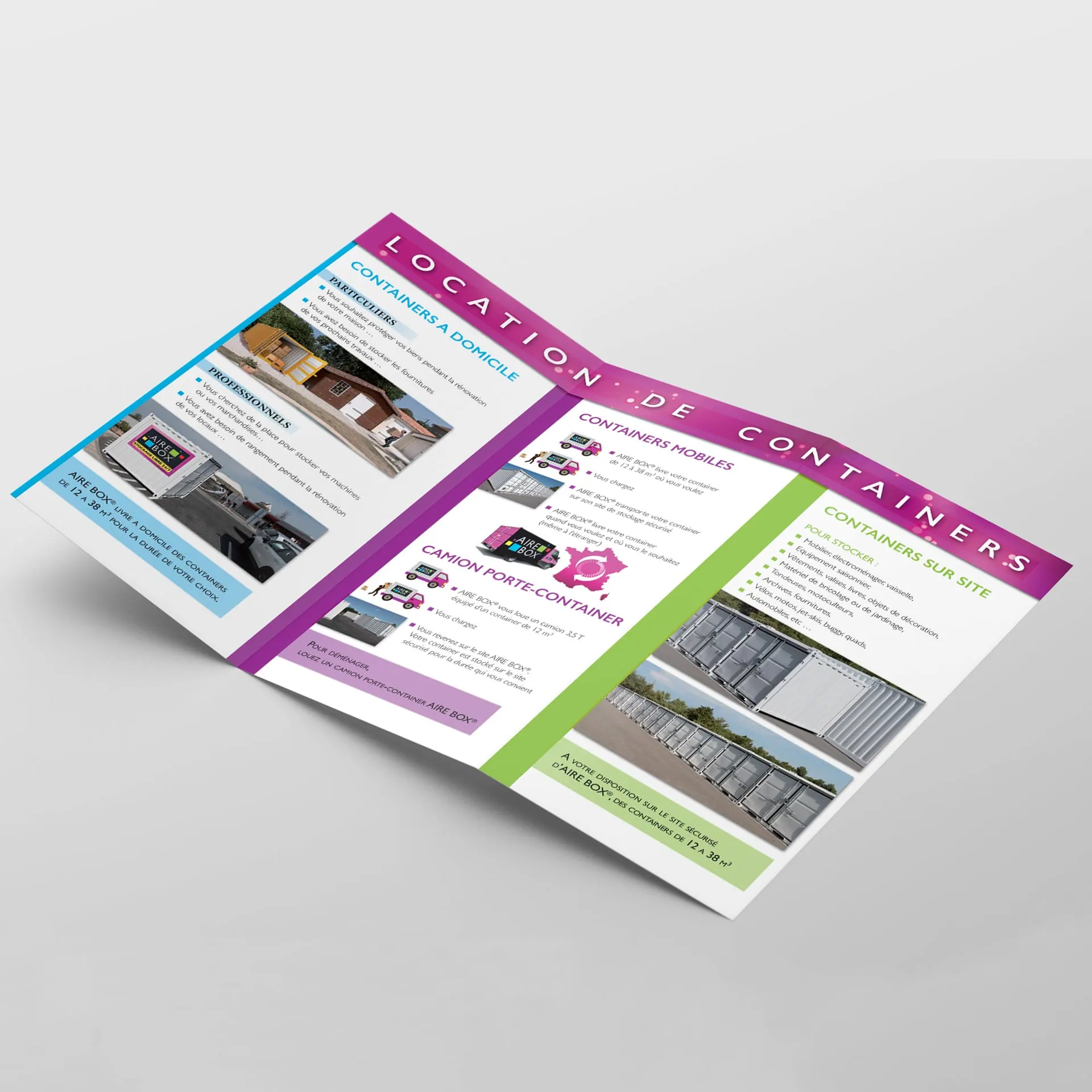 Z Fold Flyer Mockup 2