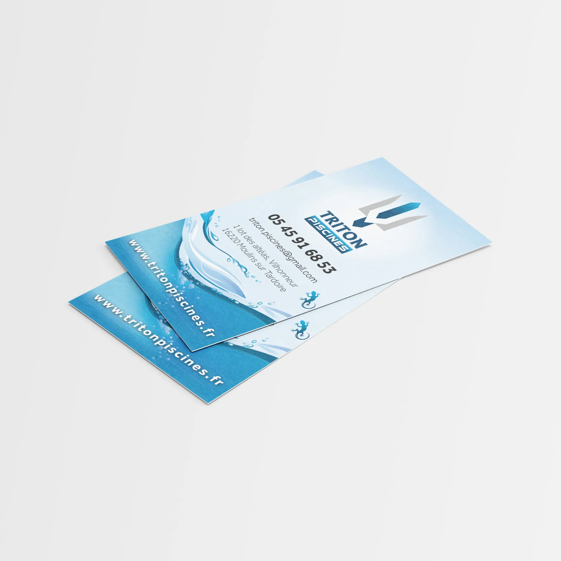 Carte de visite triton