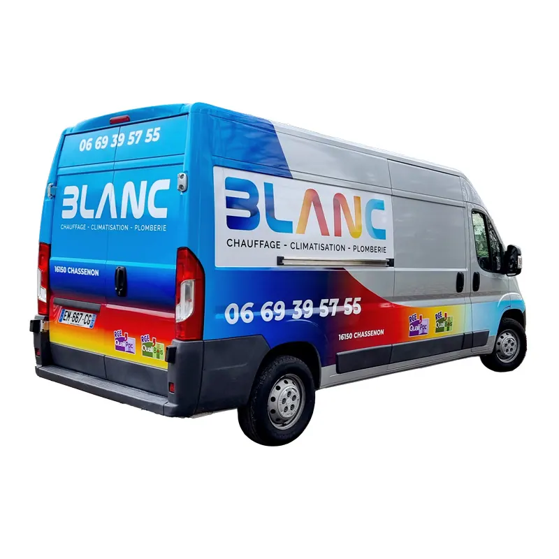 Fourgon blanc