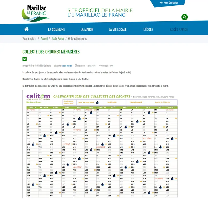 Informations utiles
