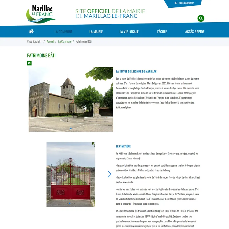 Présentation de la commune