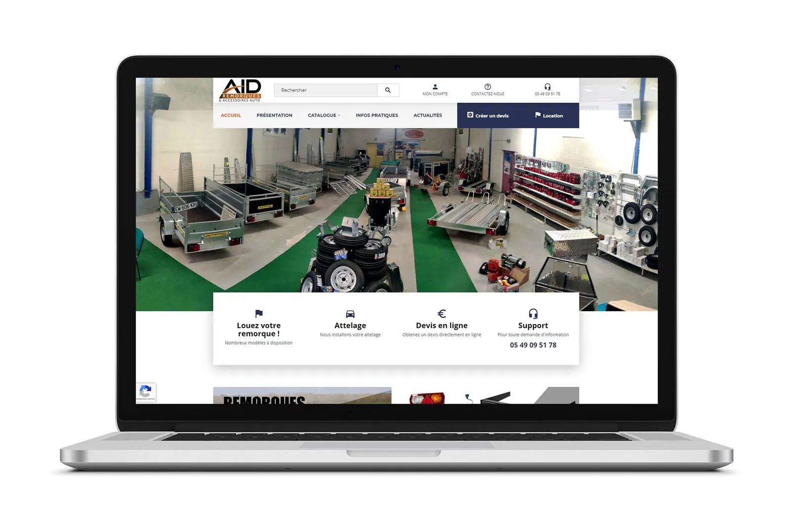 Catalogue en ligne