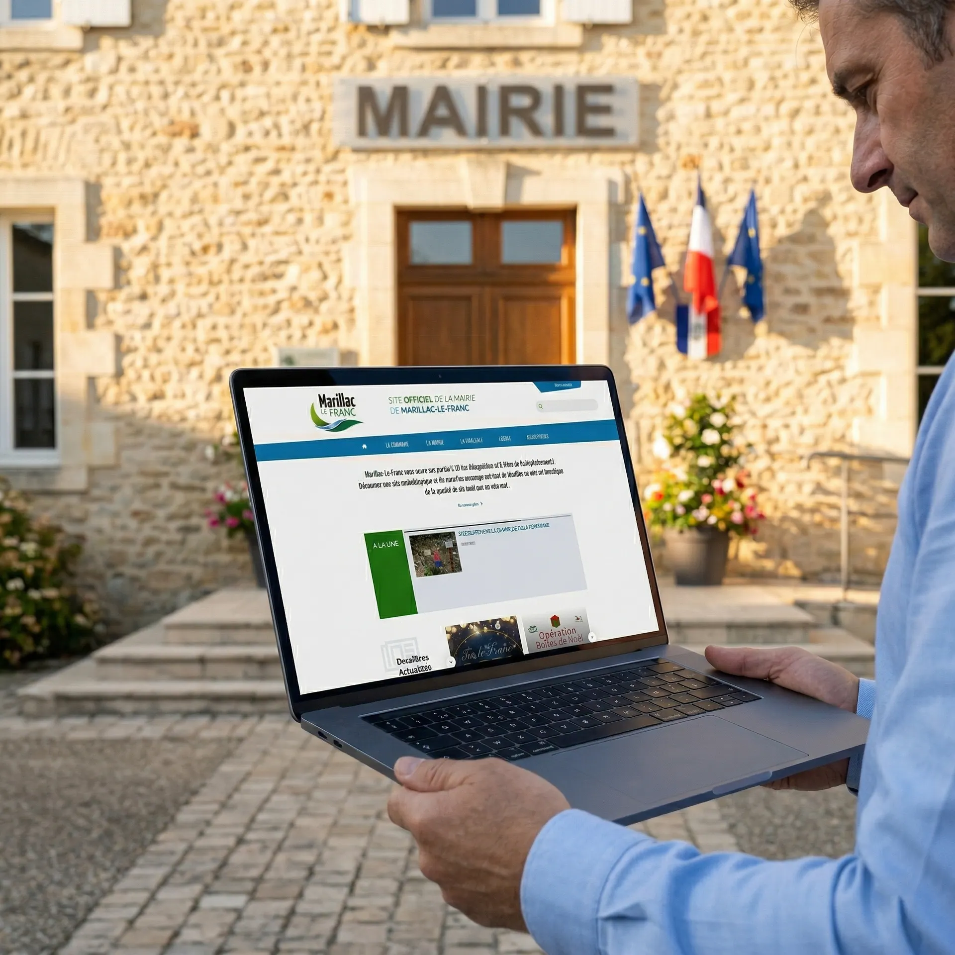 Site de la mairie de Marillac-le-Franc