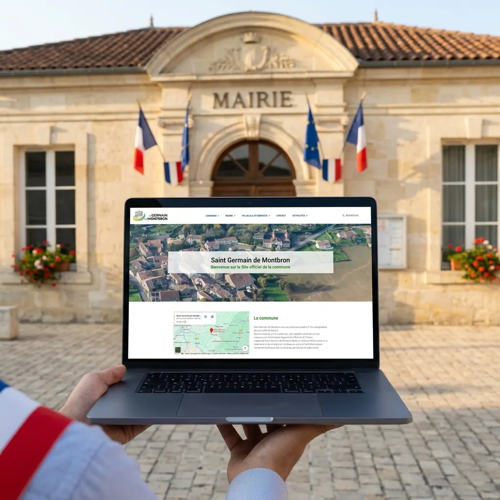 Site de la mairie de Saint-Germain-de-Montbron