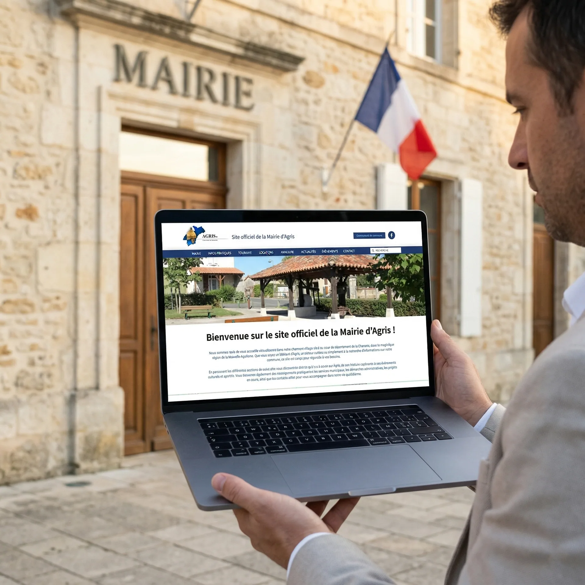 Site de la mairie d’Agris