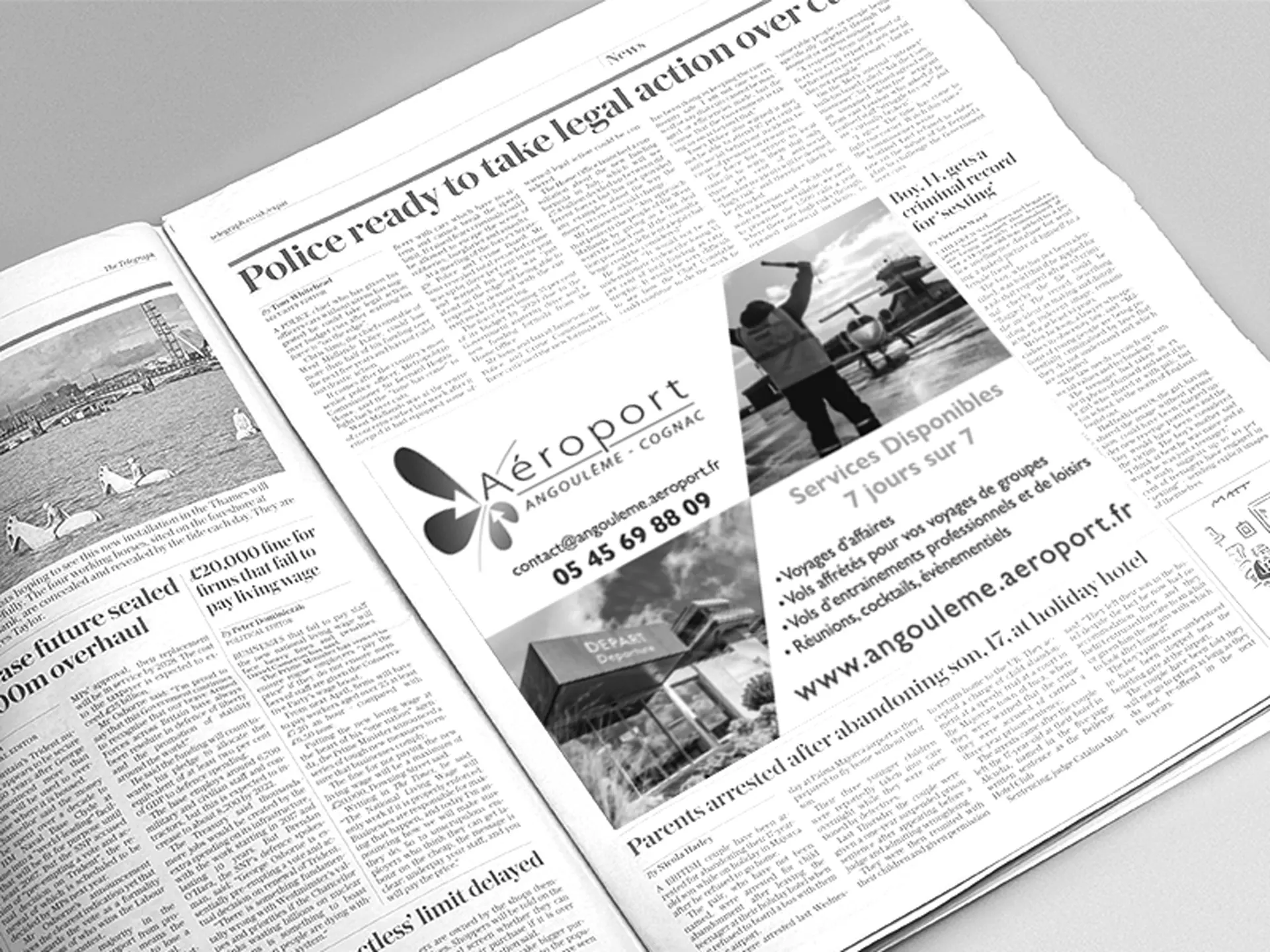 Encart publicitaire