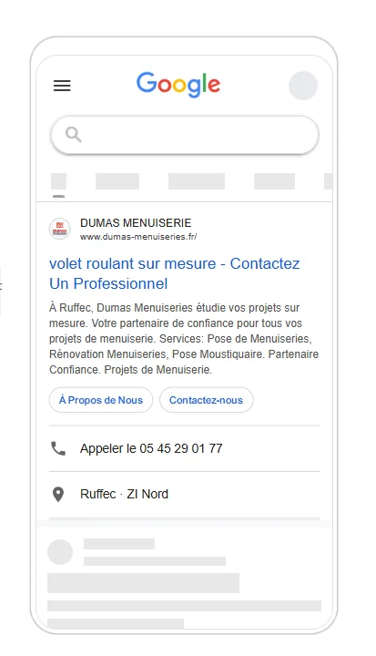 Campagne Google Ads – annonce 13