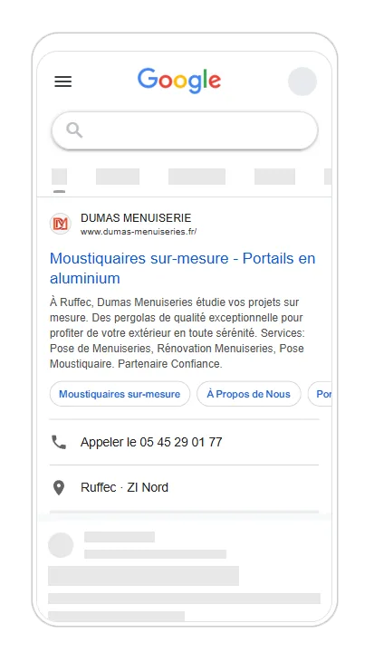 Campagne Google Ads – annonce 6